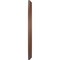Ekena Millwork Berkshire PVC Medallion (Canopies up to 4 1/2"), 10"OD x 3 1/2"ID x 3/4"P, Metallic Rust CMP10BEDRU - alternate 3
